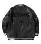 DCSHOES 26VARSITYジャケット ブラック: バックスタイル
