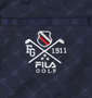 FILA GOLF ストレッチツイルパンツ ネイビー: バックポケット刺繍