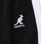 KANGOL エステルラインパンツ ブラックB: 刺繍拡大