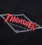 THRASHER スウェットパンツ ブラック: 刺繍拡大