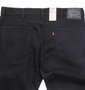 Levi's® 505™レギュラーストレートデニムパンツ NATIVE CALI(ブラック): バックポケット