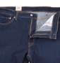 Levi's® 511™スリムフィットデニムパンツ RINSEY(ワンウォッシュ): 前開きファスナー