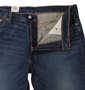 Levi's® 511™スリムフィットデニムパンツ CANYON DARK(ミッドユーズド): 前開きファスナー