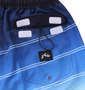 RUSTY ストレッチサーフパンツ ブルー系: バックポケット