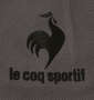 LE COQ SPORTIF エコペットハーフパンツ チャコール: 裾刺繍