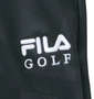 FILA GOLF カモフラプリントボンディングパンツ ブラック: 刺繍