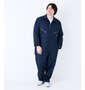 DICKIES 48799長袖カバーオール ダークネイビー: 身長：182cm/B：123cm/W：114cm/着用サイズ：3L