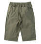 TULTEX 冷感ストレッチハーフパンツ カーキ: バックスタイル