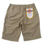 DICKIES ナイロンタッサーイージーショーツ カーキ: バックスタイル