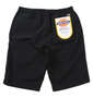 DICKIES ナイロンタッサーイージーショーツ ブラック: バックスタイル