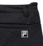 FILA GOLF 高周波キルトボンディングパンツ ブラック: