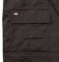 DICKIES TCツイルイージーカーゴパンツ ダークブラウン: カーゴポケット
