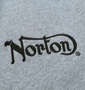 Norton 裏毛スウェットパンツ ミックスグレー: 刺繍