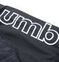 UMBRO 裏トリコット起毛ウインドジャケット ブラック: プリント