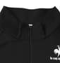 LE COQ SPORTIF エアスタイリッシュウォームアップジャケット ブラック: スタンドカラー