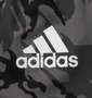 adidas カモフラ柄スウェットパンツ グレーシックス: プリント拡大