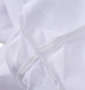 HIROKO KOSHINO HOMME レギュラーカラー半袖シャツ ホワイト: 脇下消臭テープ