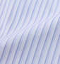 HIROKO KOSHINO HOMME マイターB.D半袖シャツ ホワイト×ブルー: 生地拡大