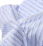 HIROKO KOSHINO HOMME マイターB.D半袖シャツ ホワイト×ブルー: 脇下消臭テープ