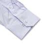 HIROKO KOSHINO HOMME レギュラーカラー長袖シャツ サックス×ホワイト: 袖口