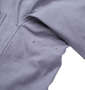 EL.FO ネルレギュラーカラー長袖シャツ ミディアムグレー: 脇下通気穴