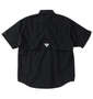 Columbia バハマショートスリーブシャツ ブラック: バックスタイル