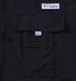 Columbia バハマショートスリーブシャツ ブラック: 胸ポケット