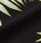 NESTA BRAND オープンカラー半袖シャツ ブラック: 生地拡大