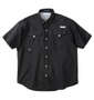 Columbia バハマⅡ半袖シャツ ブラック