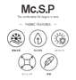 Mc.S.P 半袖ユーティリティーシャツ グレー: