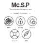 Mc.S.P 半袖オープンカラーシャツ ネイビー: