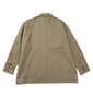 DICKIES 574長袖ワークシャツ(ORIGINAL FIT) カーキ: バックスタイル