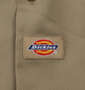 DICKIES 574長袖ワークシャツ(ORIGINAL FIT) カーキ: ブランドネーム