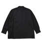 DICKIES 574長袖ワークシャツ(ORIGINAL FIT) ブラック: バックスタイル