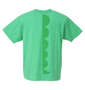 GACHAPIN×MUKKU 半袖Tシャツ エメラルドグリーン: バックスタイル