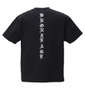BRONZE AGE ロゴ半袖Tシャツ ブラック: バックスタイル
