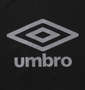 UMBRO TR半袖プラクティスTシャツ ブラック: プリント拡大