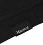 Marmot スクエアロゴ半袖Tシャツ ブラック: 左裾ピスネーム