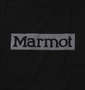 Marmot スクエアロゴ半袖Tシャツ ブラック: フロントプリント