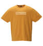 Marmot スクエアロゴ半袖Tシャツ ダークイエロー