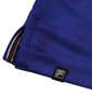 FILA GOLF カモエンボス柄半袖ポロシャツ ブルー: 裾スリット・ピスネーム