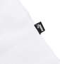 PUMA エッセンシャルロゴ半袖Tシャツ プーマホワイト: 裾ピスネーム
