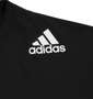 adidas メッシュプリント半袖Tシャツ ブラック: フロントプリント