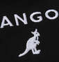 KANGOL 天竺長袖Tシャツ ブラック: 刺繡