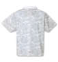 Phiten DRYメッシュ半袖ポロシャツ ホワイト: バックスタイル