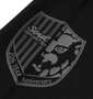 SOUL SPORTS×新日本プロレス コラボ20thライオンロゴ半袖Tシャツ ブラック: 右袖プリント