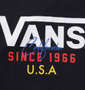 VANS FLV USA半袖Tシャツ ネイビー: