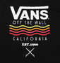 VANS Wave&Surf半袖Tシャツ ブラック: