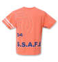 RealBvoice WATERMAN SPIRT TYPE B半袖Tシャツ オレンジ: バックスタイル