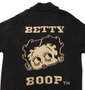 BETTY BOOP 3Gカウチンニットジャケット ブラック: バックデザイン